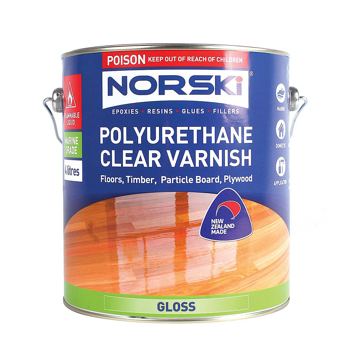 Norski Polyurethane Varnish (Gloss)