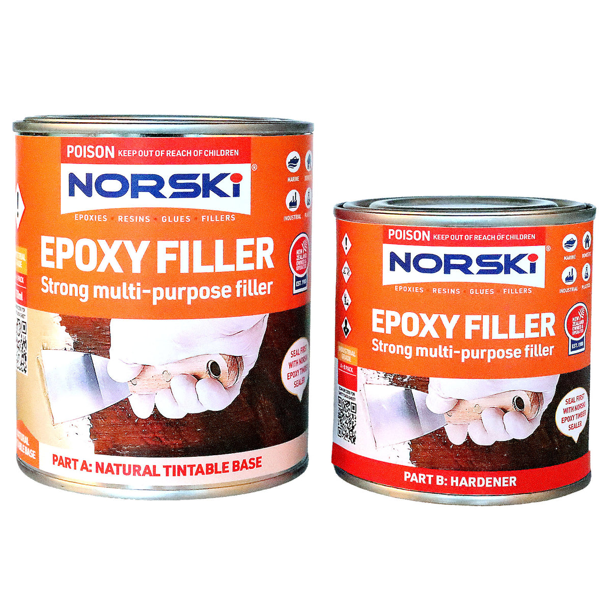 Norski Natural Epoxy Filler