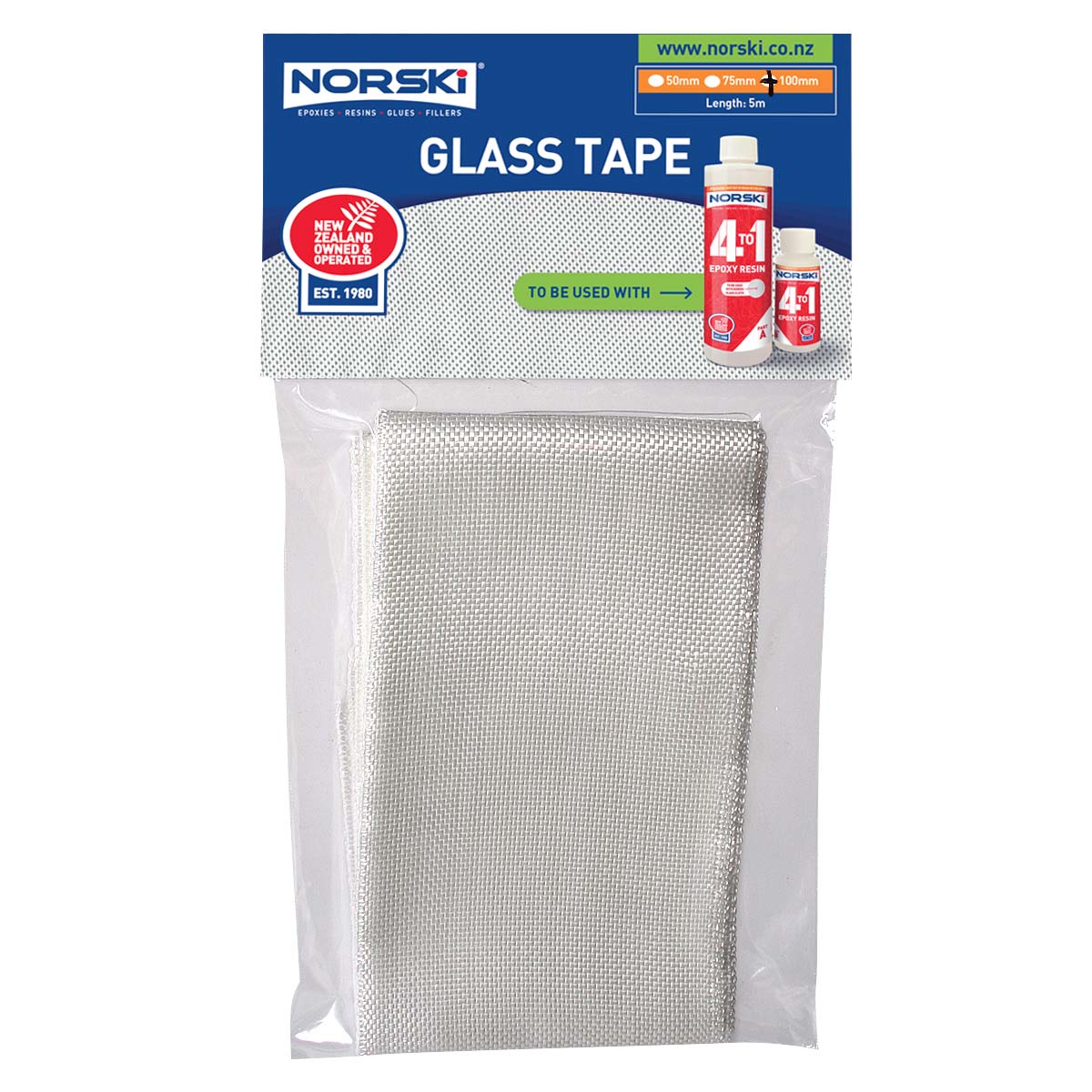 Glass Tape 100mm x 5M