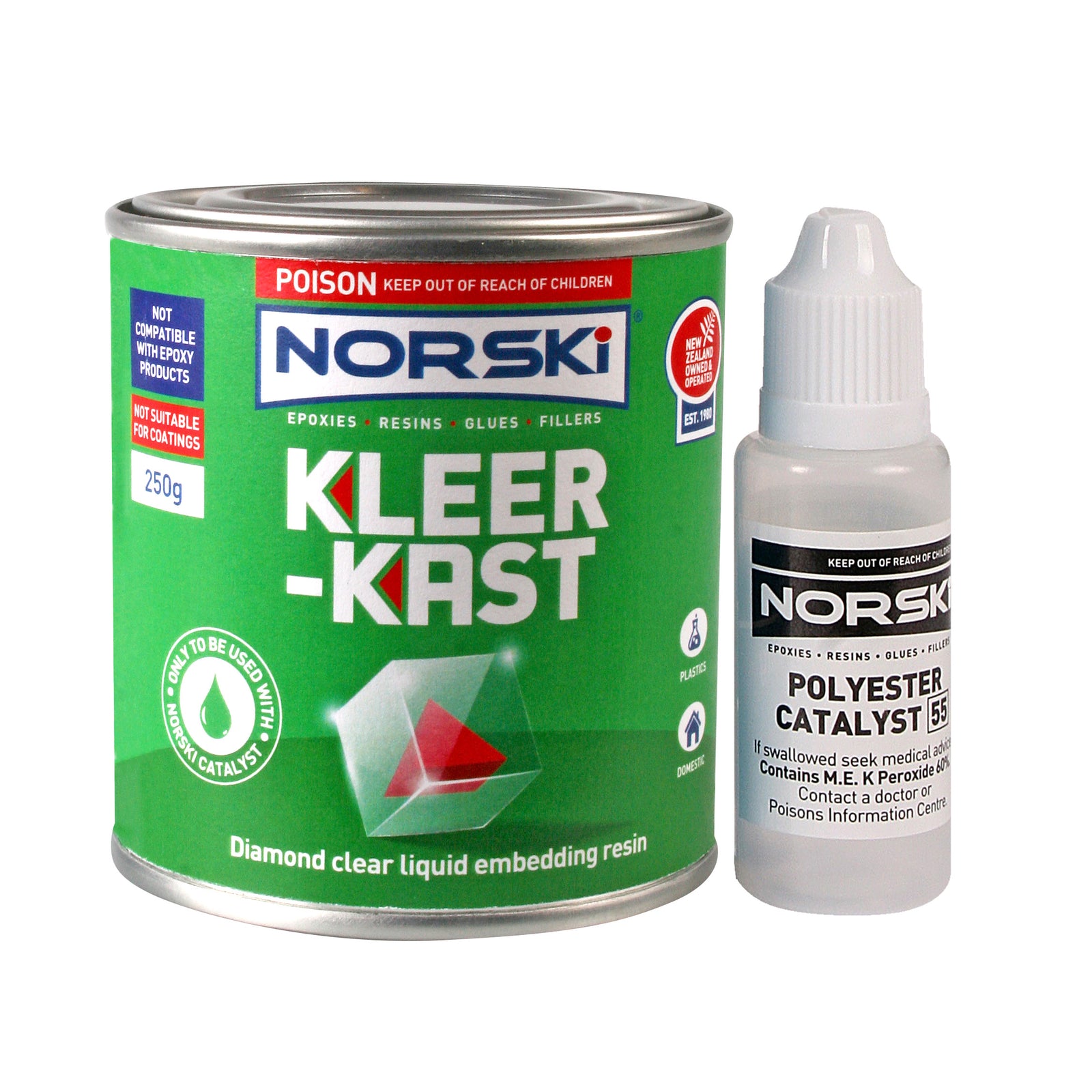 Polyester Resins Kleer Kast Surfboard Raw Polyester resin Norski
