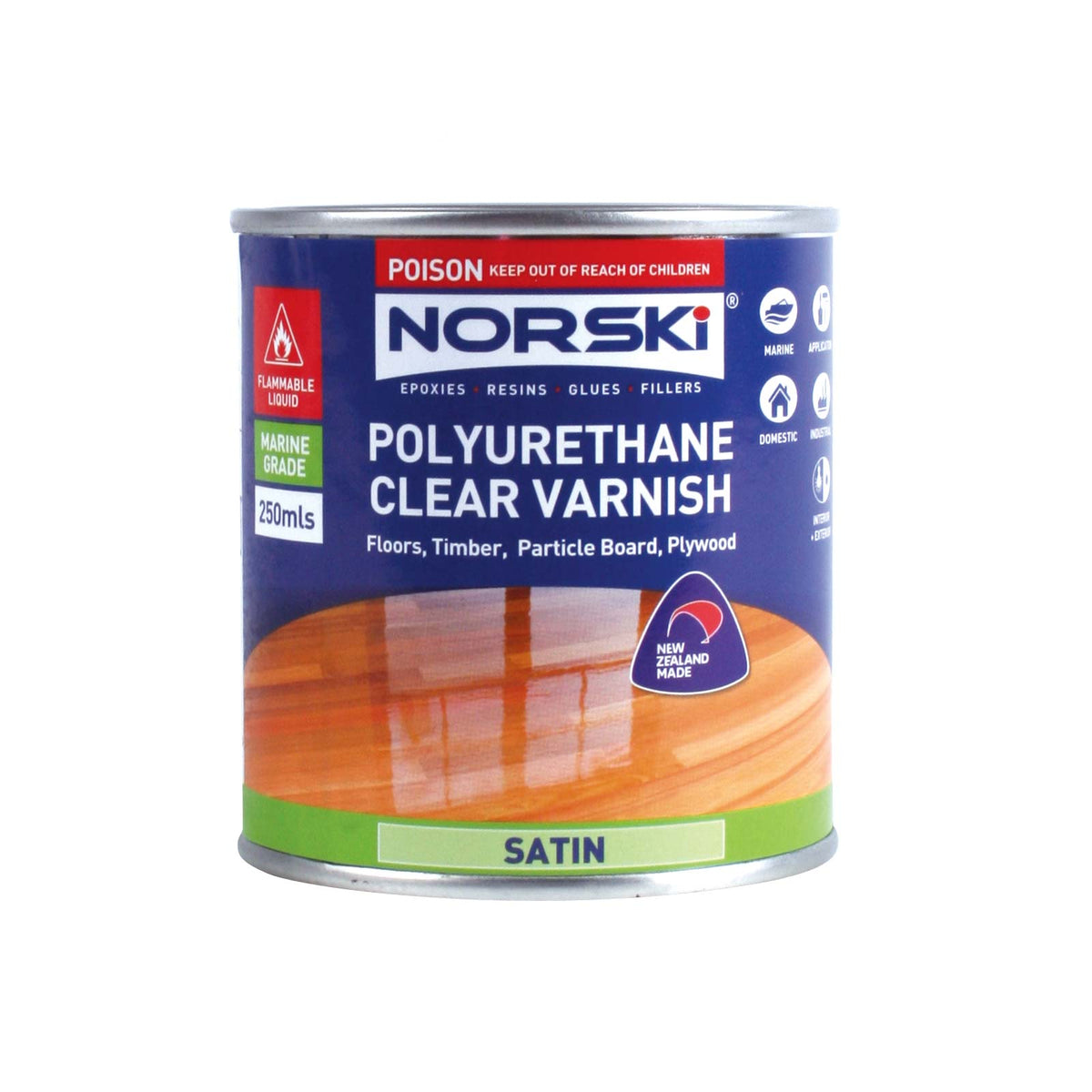 Norski Polyurethane Varnish (Satin)