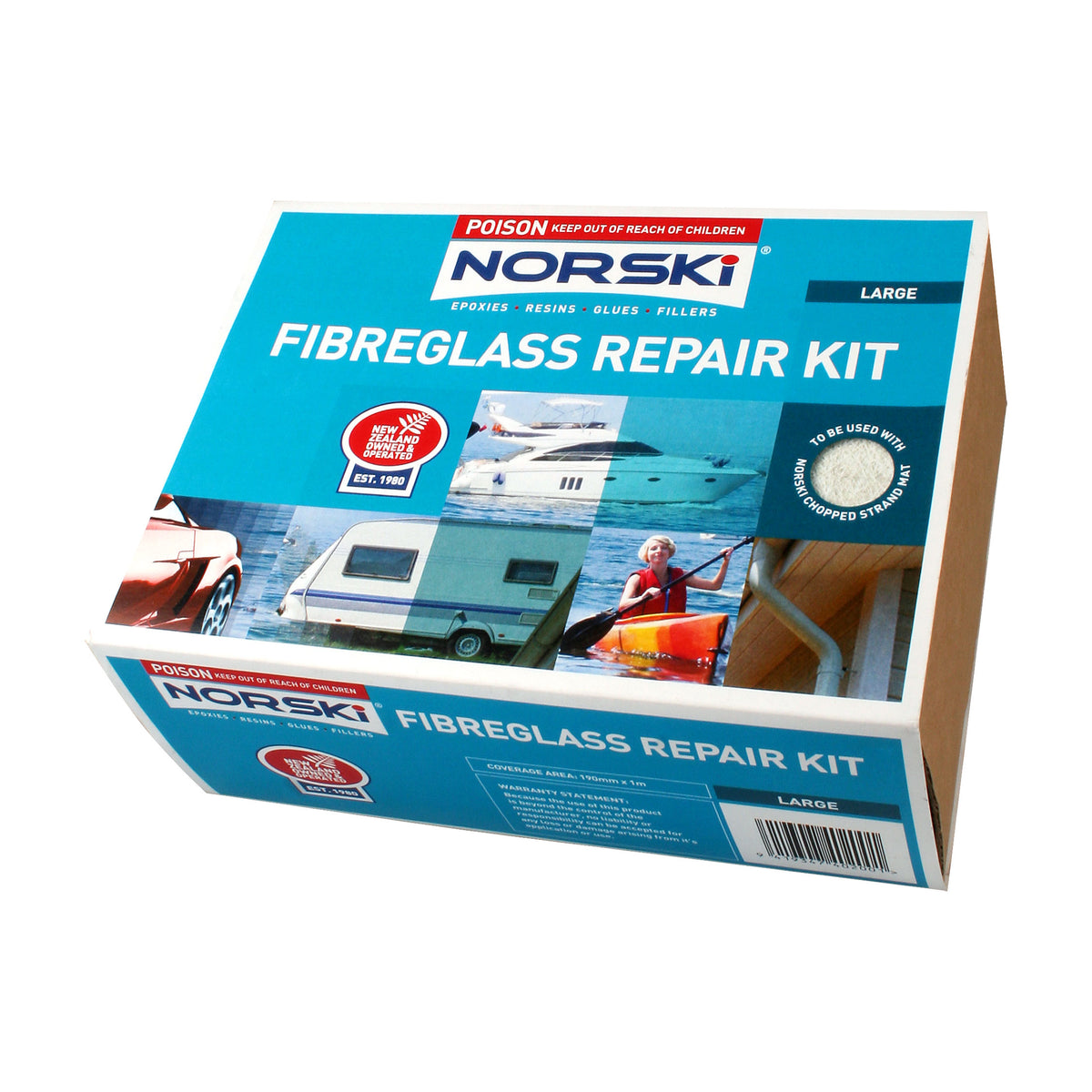 Norski N°2 Fibreglass Repair Kit